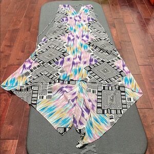 Rubber Ducky Productions Maxi Dress with Vibrant Patterns